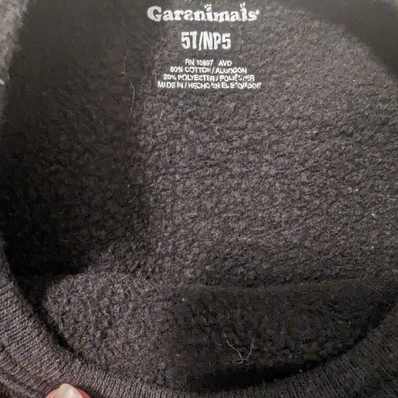 🎈5/$20🎈 Garanimals Girl's Sweat Shirt - Picture 5 of 8